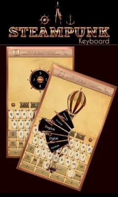 New Steampunk Keyboard android App screenshot 4